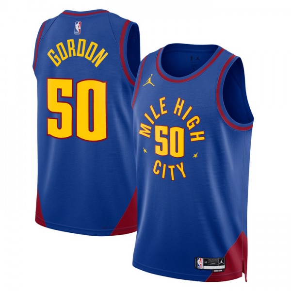 Denver Nuggets Trikot Aaron Gordon 50 Jordan 2022-23 Statement Edition Blau Swingman - Herren